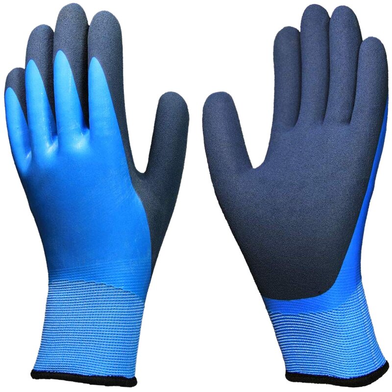 Work Gloves Manufacturer - PVC Dots Anti Slip Industrial Gloves OEM
