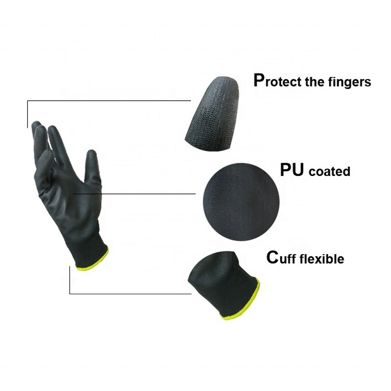 Anti Static Gloves Factory - PU Finger Tip Coated Esd Cleanroom Gloves
