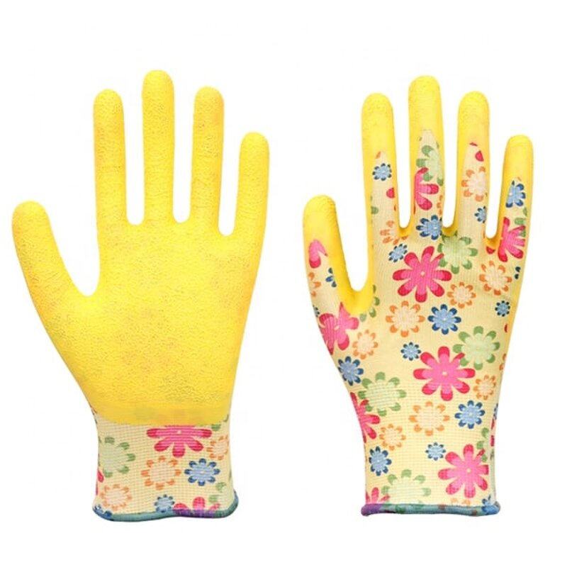 Work Gloves Factory - Latex Safety Work Gloves Hot in Central Asia
