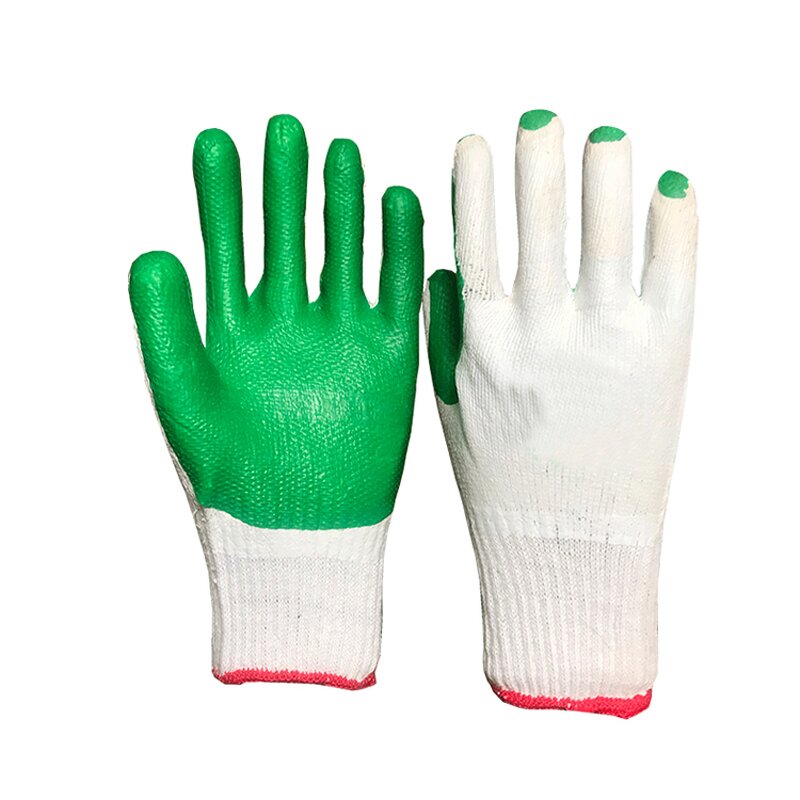 Rubber Laminated Gloves Manufacturer - Crayfish Knit Wrist Rubber Gloves