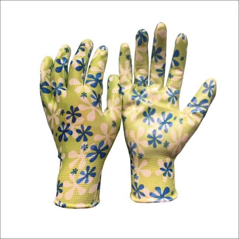 Safety Work Gloves Factory - 13G Black Polyester PU Coating CE Approved