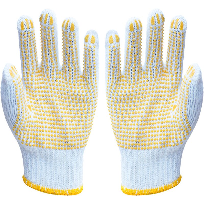 PVC Dotted Safety Gloves Factory - Factory Wholesale Costom logo Grip