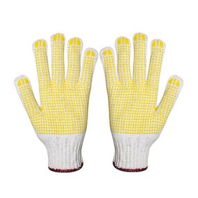 Protective Gloves Factory - Cheap 7 Gauge 10 Gauge White Cotton Knitted
