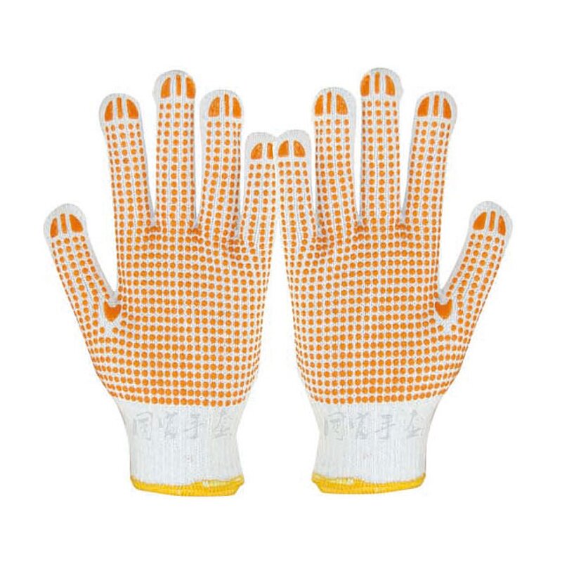 Garden Work Safety Gloves Manufacturer - PVC Dot Polyester Cotton Gloves