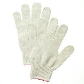 Construction Work Gloves Factory - Cotton Polyester String Knit Shell