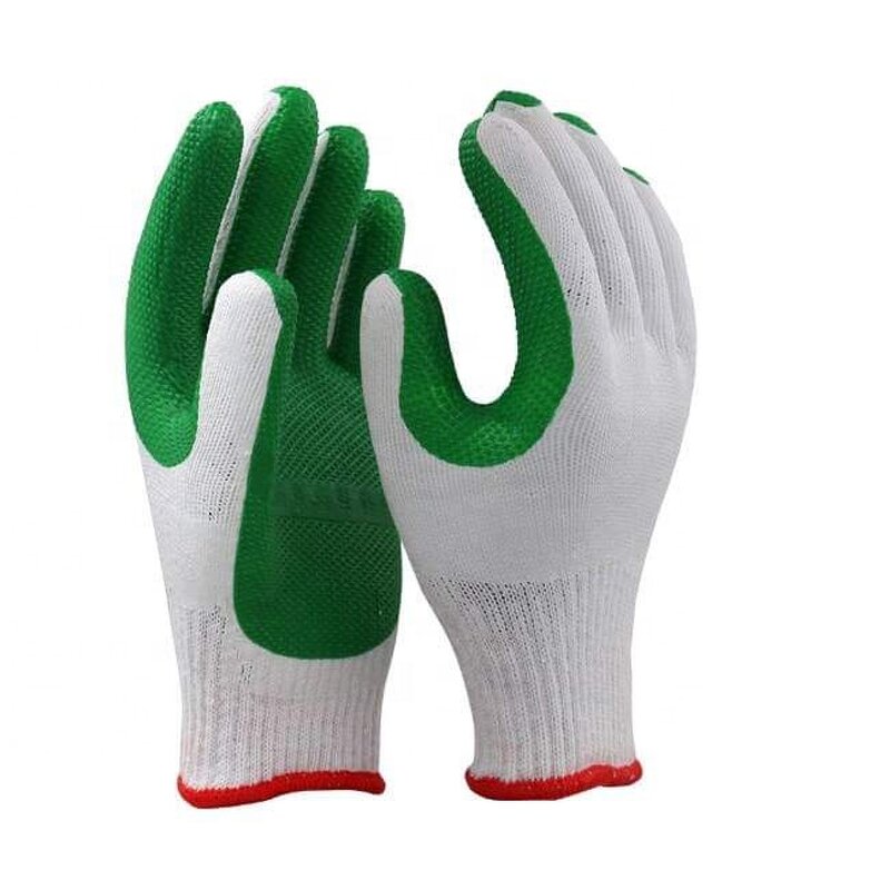 Safety Work Gloves Factory - Shandong Factory Latex Rubber Palm Coating