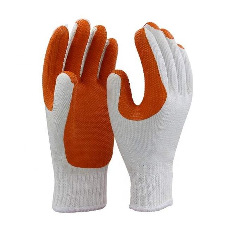 Safety Work Gloves Factory - Shandong Factory Latex Rubber Palm Coating