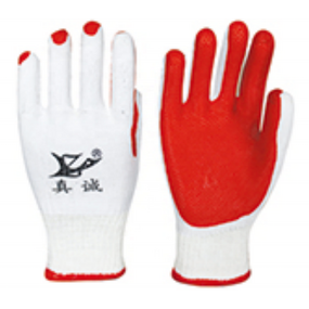 Rubber Laminated Gloves Manufacturer - Crayfish Knit Wrist Rubber Gloves