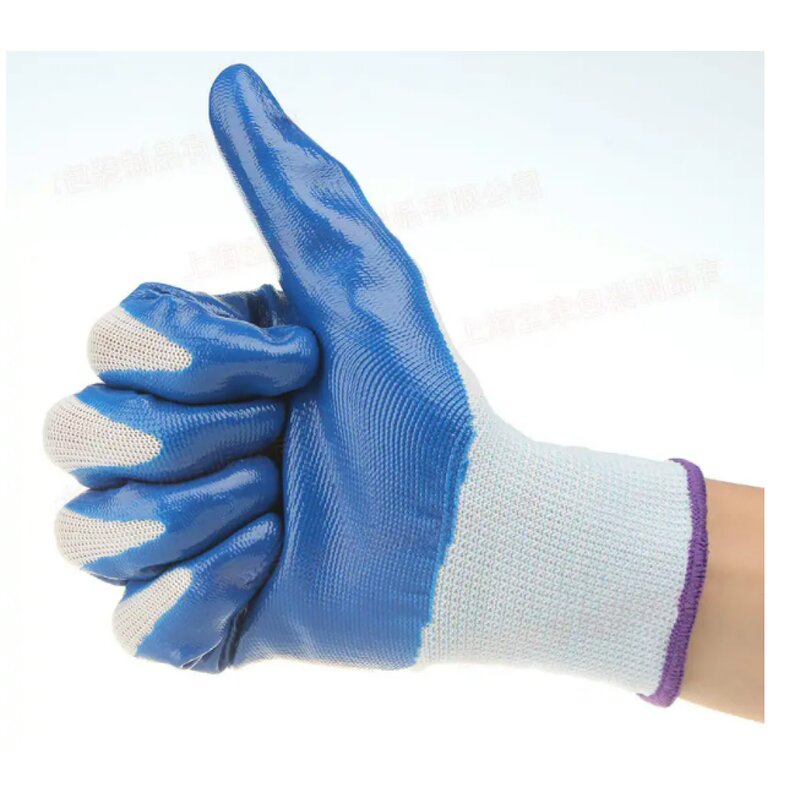Nitrile Gloves Factory - Guantes Nitrile Coated Colored Nitrile Gloves