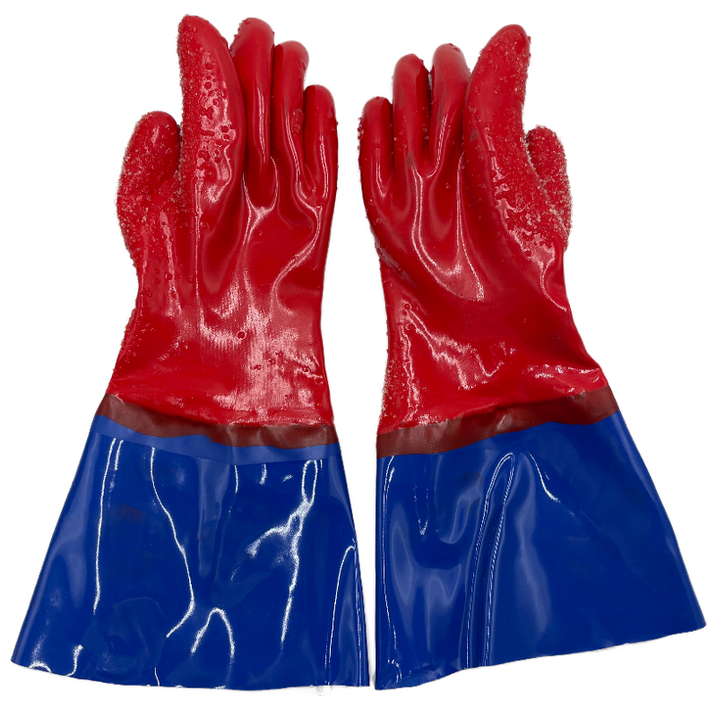 Garden Work Gloves Manufacturer - 13G Printing Polyester Shell Nitrile Coated