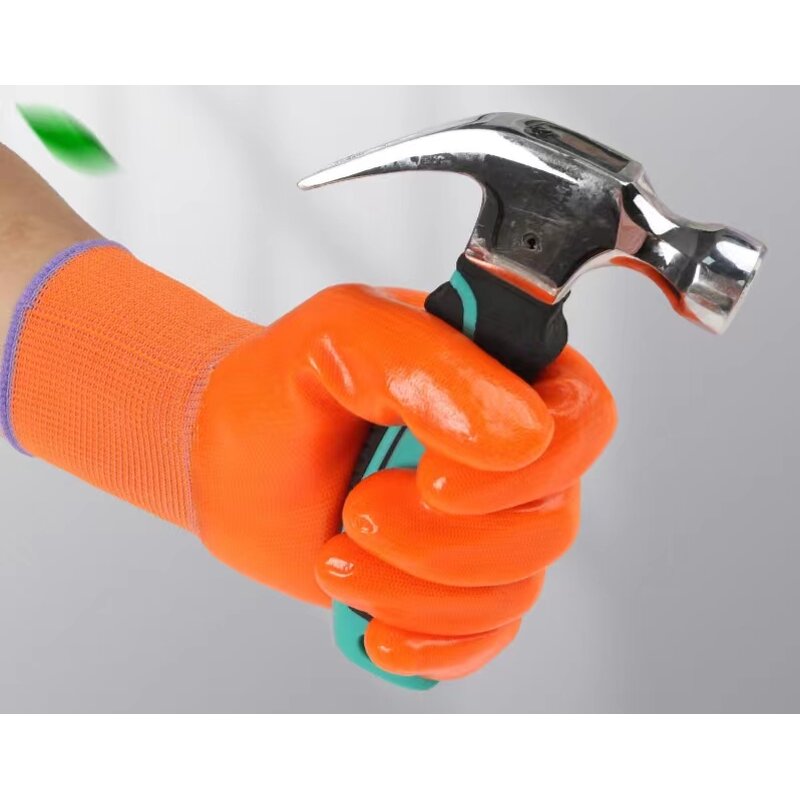 Safety Gloves Factory - Cow Split Heavy Duty Protective Working Hand