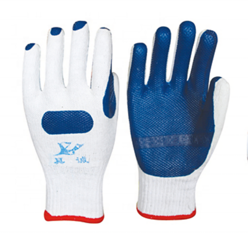 Rubber Laminated Gloves Manufacturer - Crayfish Knit Wrist Rubber Gloves