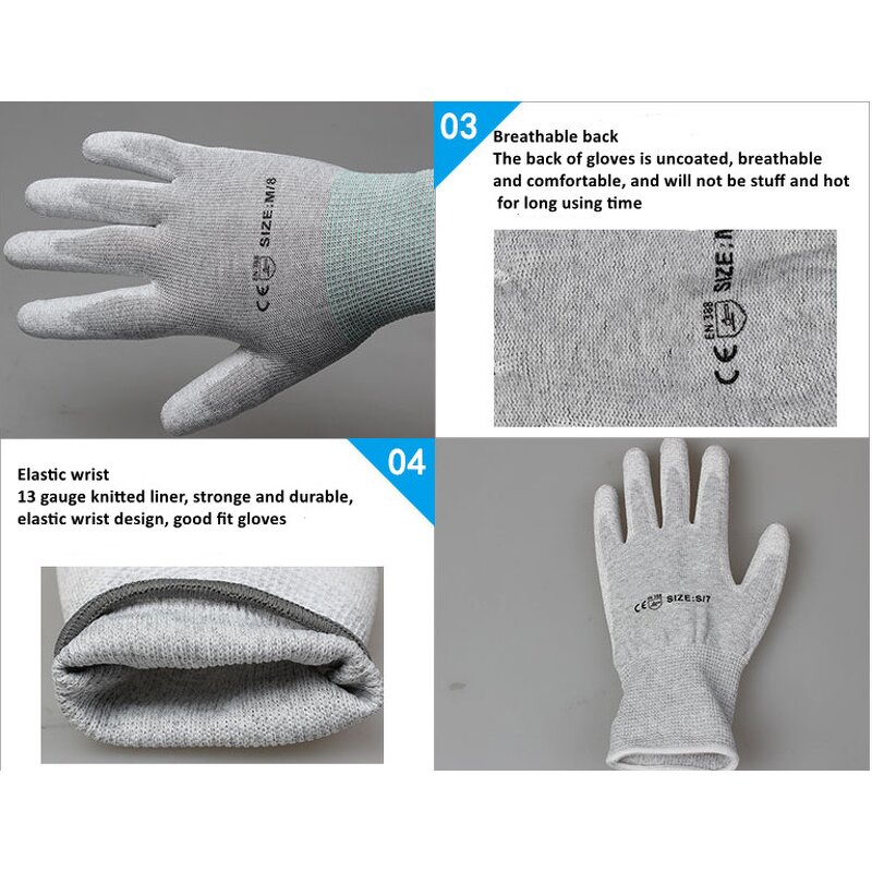 PU Coated Glove Manufacturer - Ultra-Thin Polyurethane Palm Coated