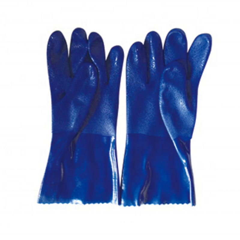 Work Gloves Manufacturer - Painted Polyester Latex Coated Garden Glove