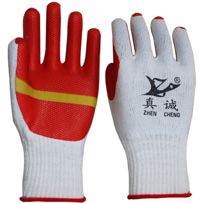 Construction Work Gloves Manufacturer - CE Cheap Rubber Latex Coated