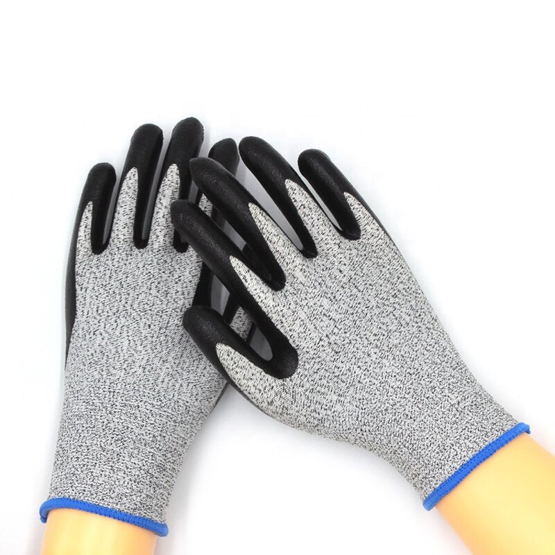 Safety Glove Manufacturer - High Quality Anti-Cut HPPE Liner Good Grip