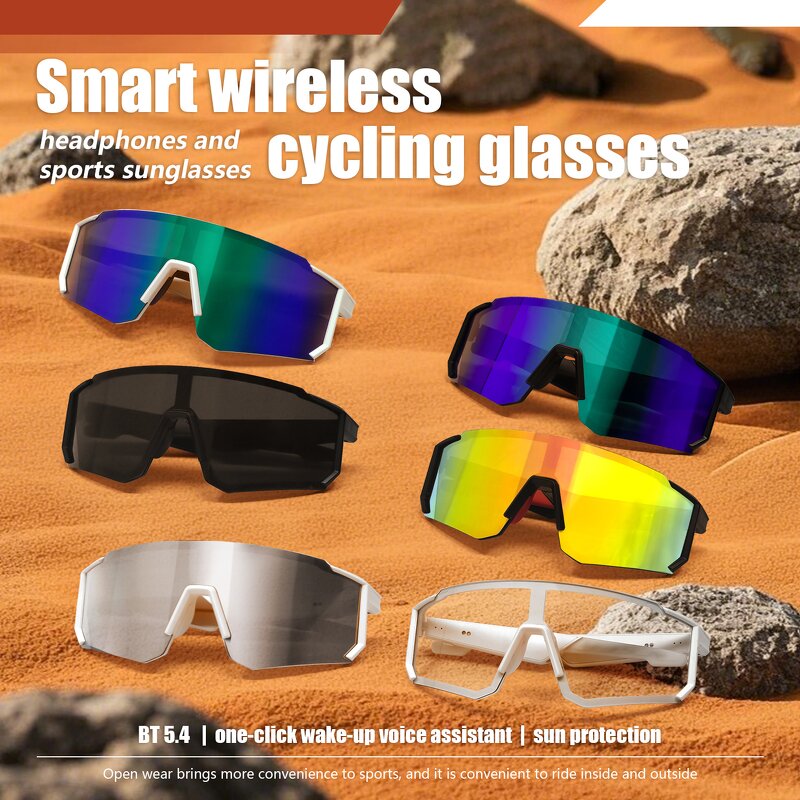 Smart Glasses Manufacturer - OEM Outdoor IP67 Waterproof Touch Control Dual Battery Type-C