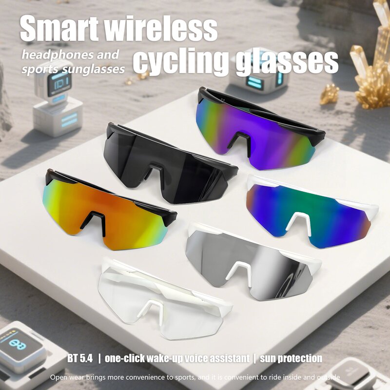 Cycling Smart Glasses Manufacturer - OEM High-Tech AI UV400 Wireless Bluetooth Polarized