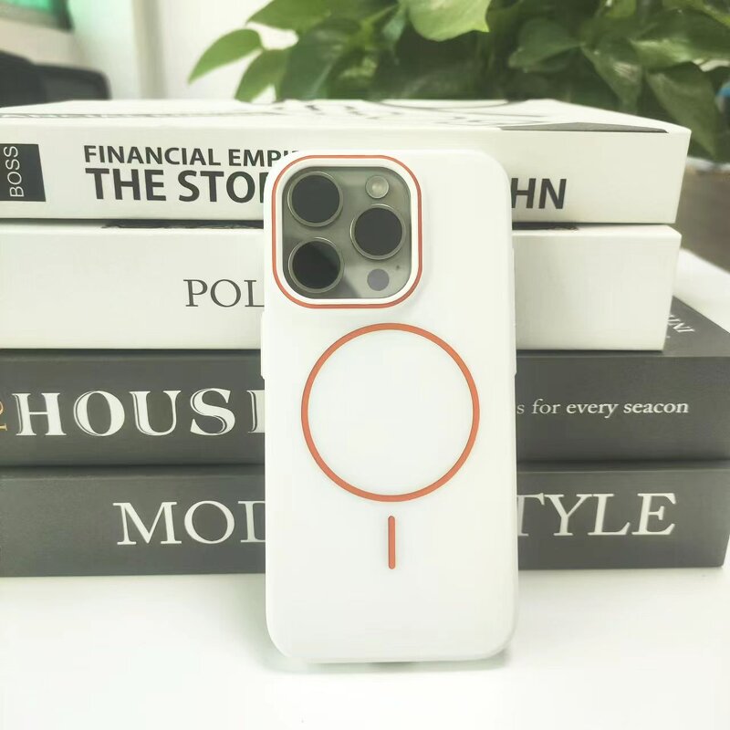 Magnetic Phone Case Manufacturer - OEM Luxury Anti-Fall Thin PC Ring Magnetic for iPhone 12