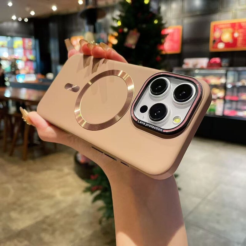 Magnetic Phone Case Manufacturer - OEM 2025 New Sleek with Magnetic-Suction Electroplate Special