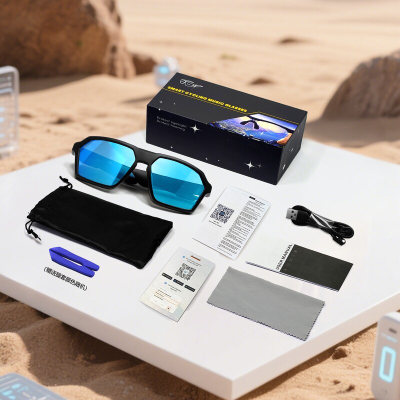 Smart Sunglasses Manufacturer - OEM UV400 Polarized for Bluetooth Audio Music Calling
