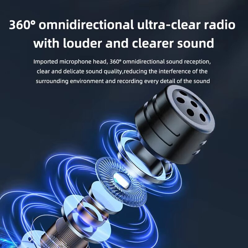 Wireless Lapel Microphone Manufacturer - OEM SE80 Omni-directional Clip Long Endurance Outdoor