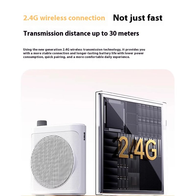 Portable Speaker Manufacturer - OEM M29 Lightweight Wireless Omni-Directional with Lavalier Mic