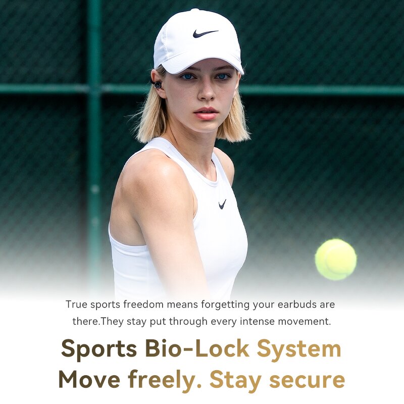 Bluetooth Earphones Manufacturer - OEM W66 Wireless Ear Clip Bone Conduction Sports Long Battery