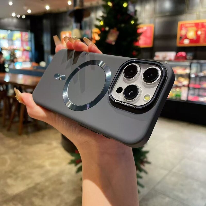 Frosted PC Phone Case Manufacturer - OEM Luxury for iPhone 17 16 Pro Max Magnetic Attachment