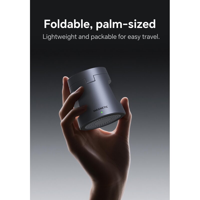 Wireless Charger Manufacturer - OEM 25W QC2.0 Fast Magnetic Foldable 3-in-1 with Night Light