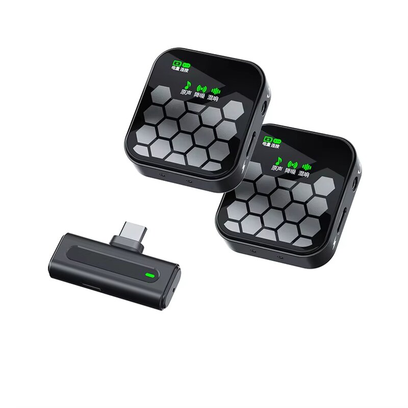 Wireless Lavalier Microphone Manufacturer - OEM J33 for Conference Use USB iPhone Connector