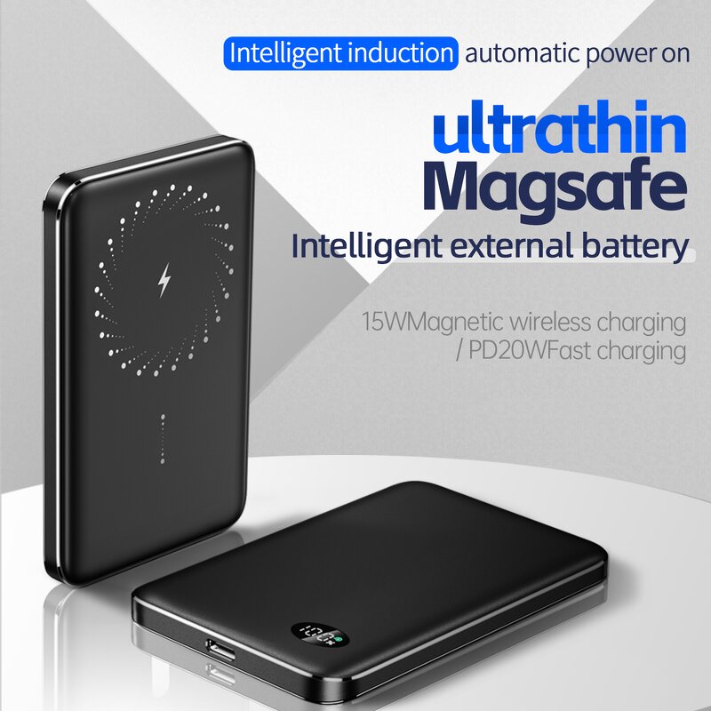 Power Bank Manufacturer - OEM 22.5W Fast Magnetic Wireless Digital Display 10000mah 20W