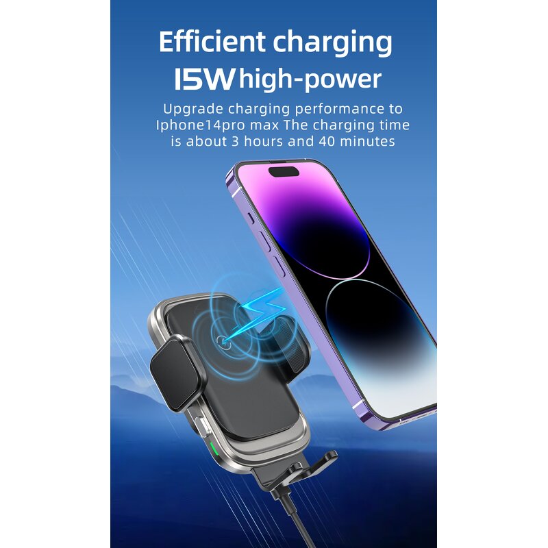 Wireless Charger Manufacturer - OEM Portable 15W 3-in-1 Foldable Magnetic Fast Travel Charging