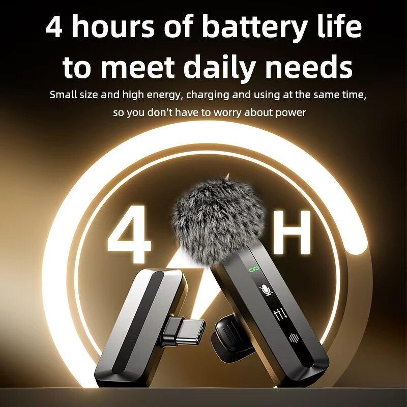 Vlogging Microphone Kit Manufacturer - OEM SE83 USB Handheld Wireless Lavalier 3-in-1