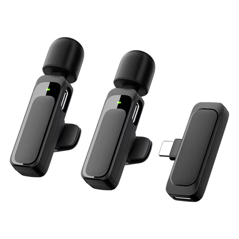 Wireless Microphone Manufacturer - OEM Professional Dual 2.4G Noise Reduction for Vlogging