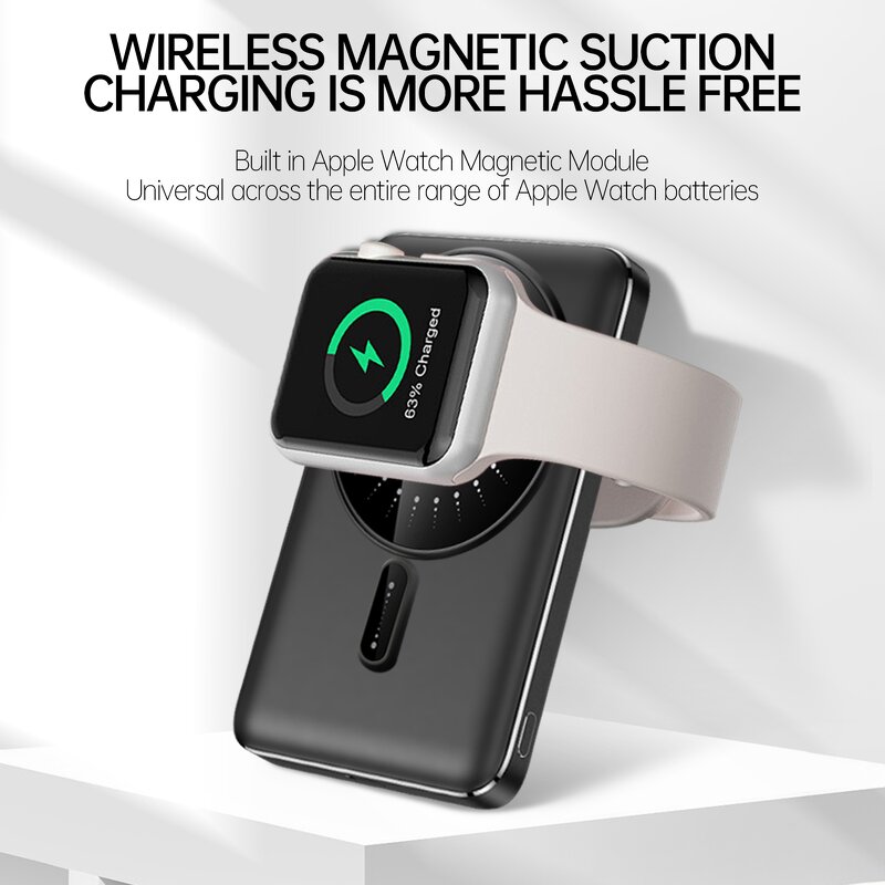 Wireless Charging Station Manufacturer - OEM Ultra-Thin Aluminum Alloy with Smart Watch
