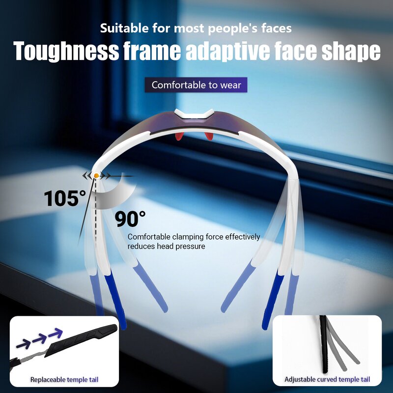 Smart Glasses Manufacturer - OEM 2025 QY-Pro2 Fashionable UV 360° Stereo Sound One Click