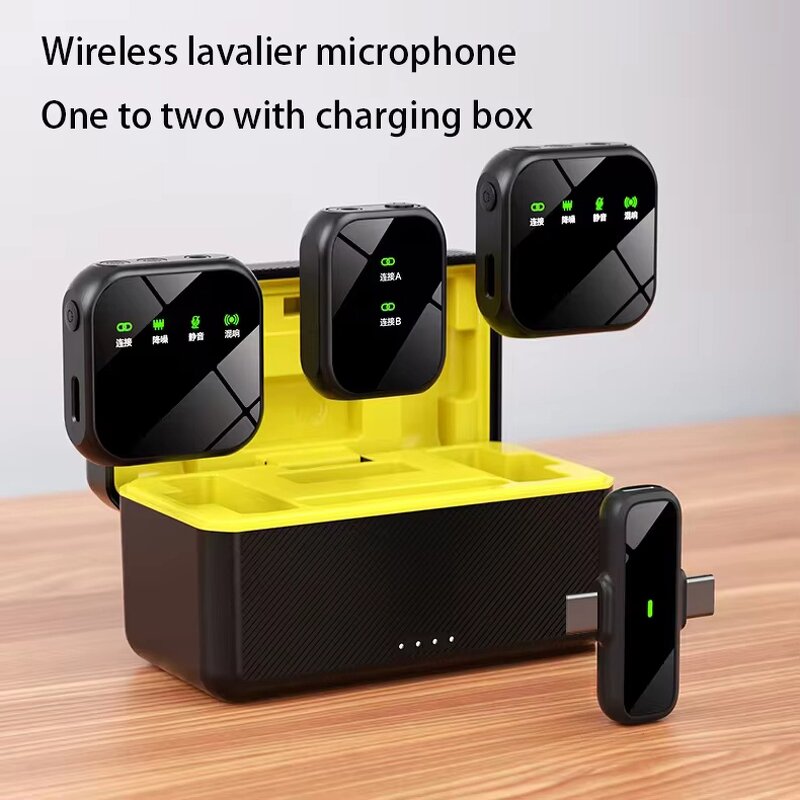 Wireless Lavalier Microphone Manufacturer - OEM K50 2.4G Dual Condenser for iPhone