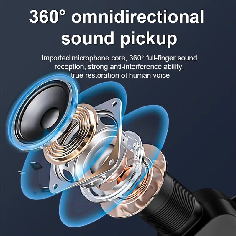 Vlogging Microphone Kit Manufacturer - OEM SE83 USB Handheld Wireless Lavalier 3-in-1