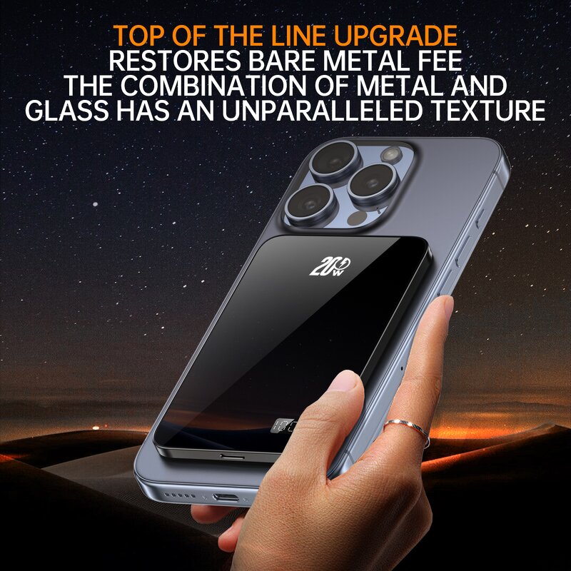 Portable Charger Manufacturer - OEM New Tech 10000mAh High Capacity with Magnetic Holder