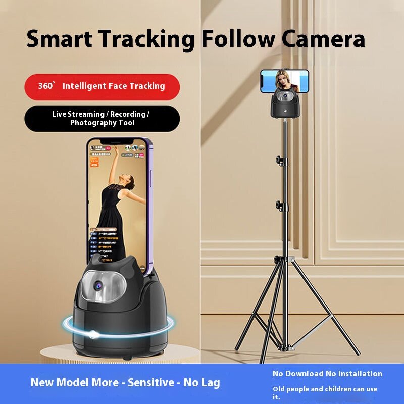 Phone Holder Stand Manufacturer - OEM 360 Degree Auto Face Tracking Gimbal Stabilizer Video