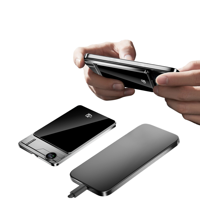 Wireless Power Bank Manufacturer - OEM 10000mAh Ultra-Thin Bi-Directional PD20W 10W Output