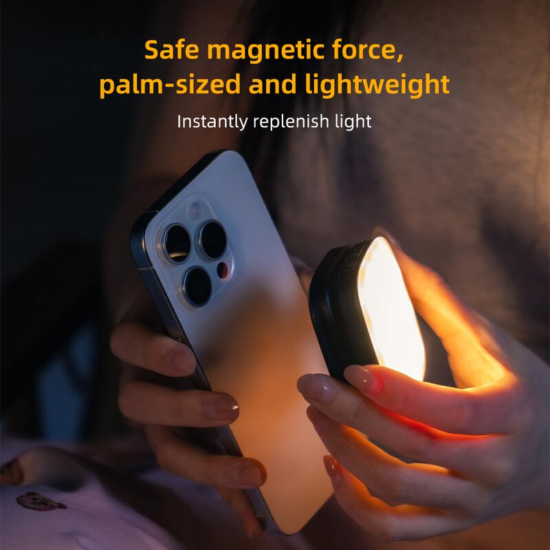 Magnetic Selfie Light Manufacturer - OEM Portable LED Adjustable Pocket Fill Light for Makeup