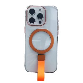 Magnetic Phone Case Manufacturer - OEM Designed Transparent Hard Shell PC with Hanging Rope