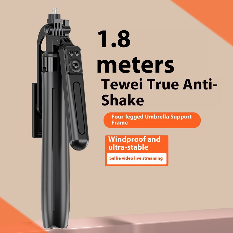 Selfie Stick Manufacturer - OEM A17 Portable 360 Rotation ABS Alloy Wireless Remote Rechargeable