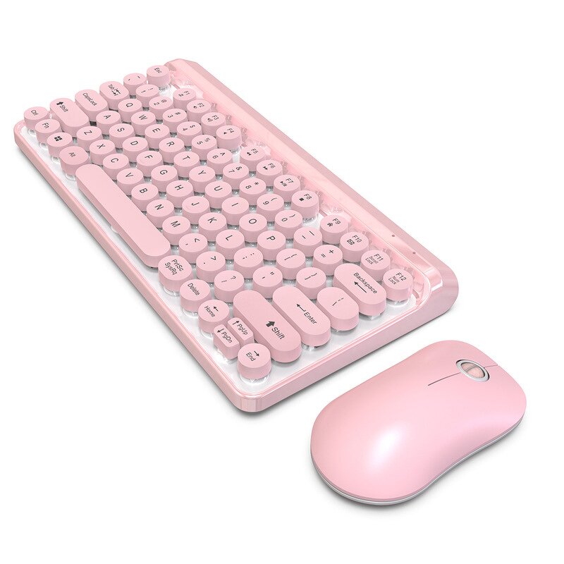 Wireless Keyboard Mouse Set Manufacturer - OEM Best Selling 2.4G Multimedia Mechanical Feel