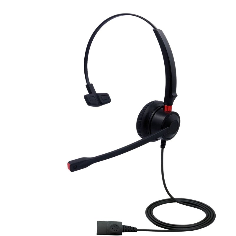 Call Center Headset Manufacturer - OEM Wired with Noise Cancelling Microphone QD RJ9