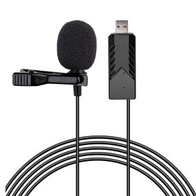 Wired USB Lavalier Microphone Manufacturer - OEM for Android Clip Mini Teaching VLOG