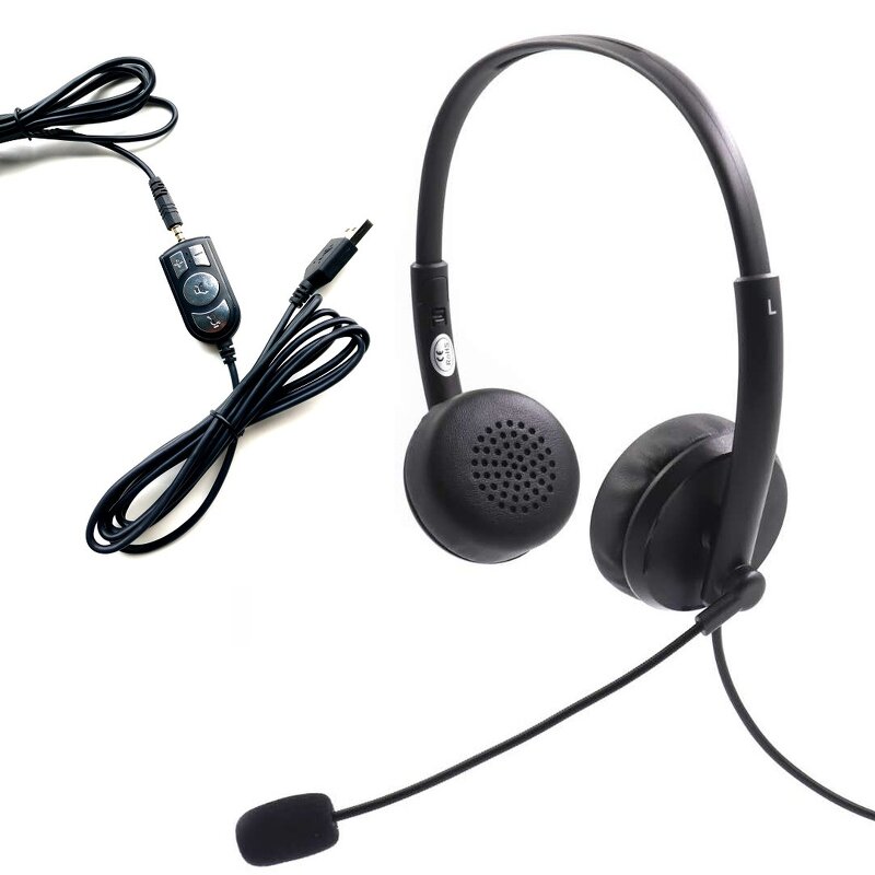 PC Headset Manufacturer - OEM Hot-sale with Busy Light Hook/off