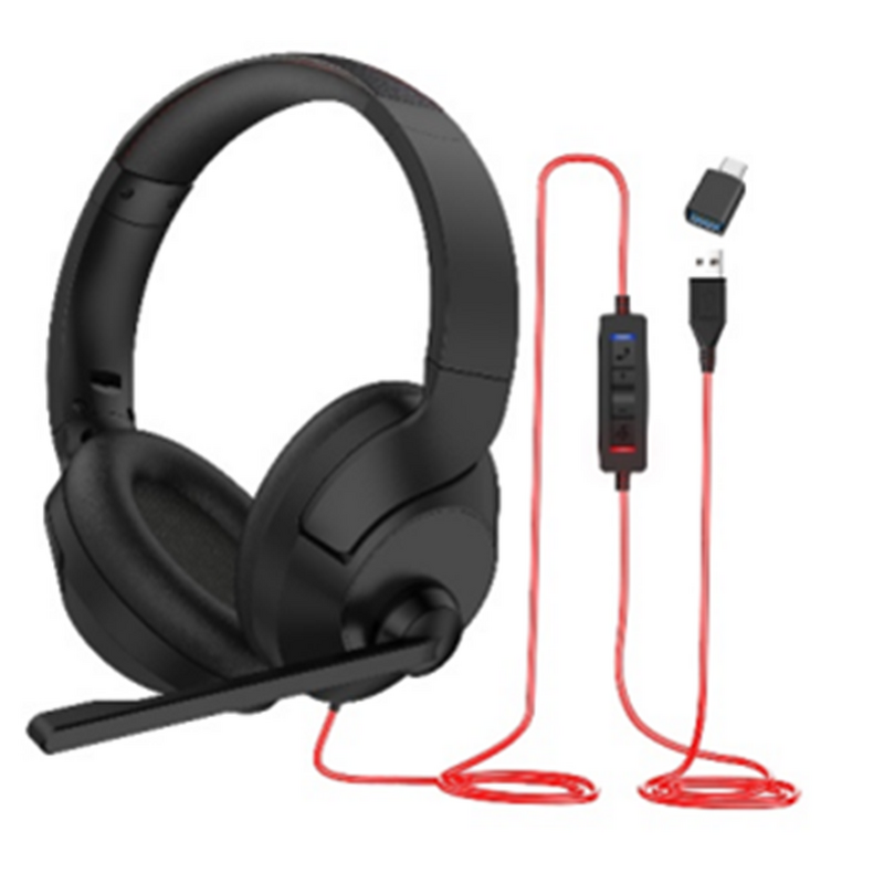 ENC USB Headset Manufacturer - OEM Opptel Teams with Dual Microphone Noise Reduction